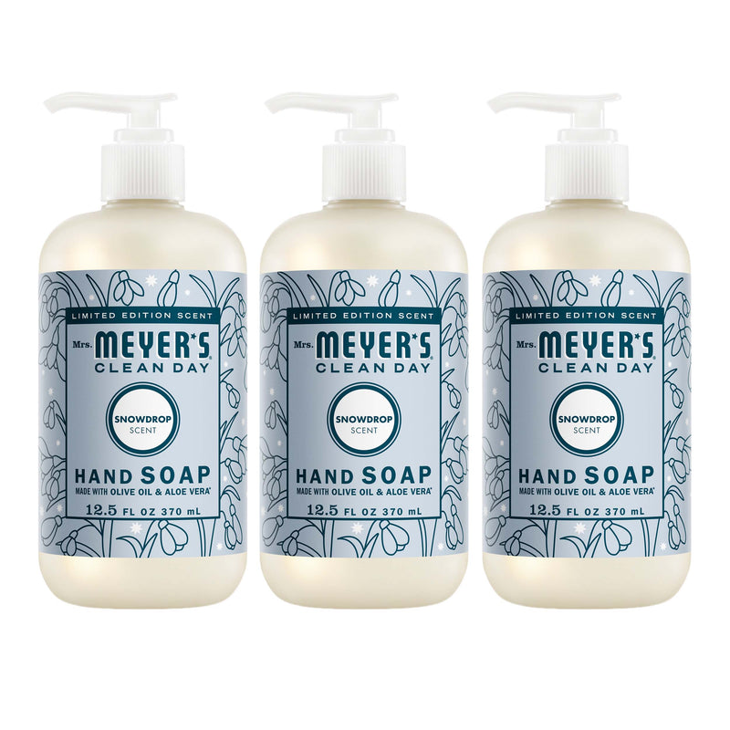 Snowdrop Liquid Hand Soap 3-count Bundle 