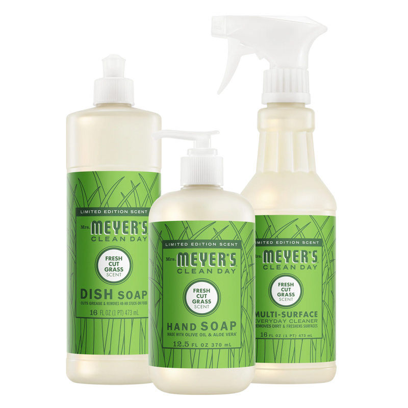 Fresh Cut Grass Kitchen Basics Set