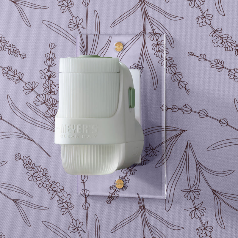 Lavender Plug In Scented Oil Warmer With Refill