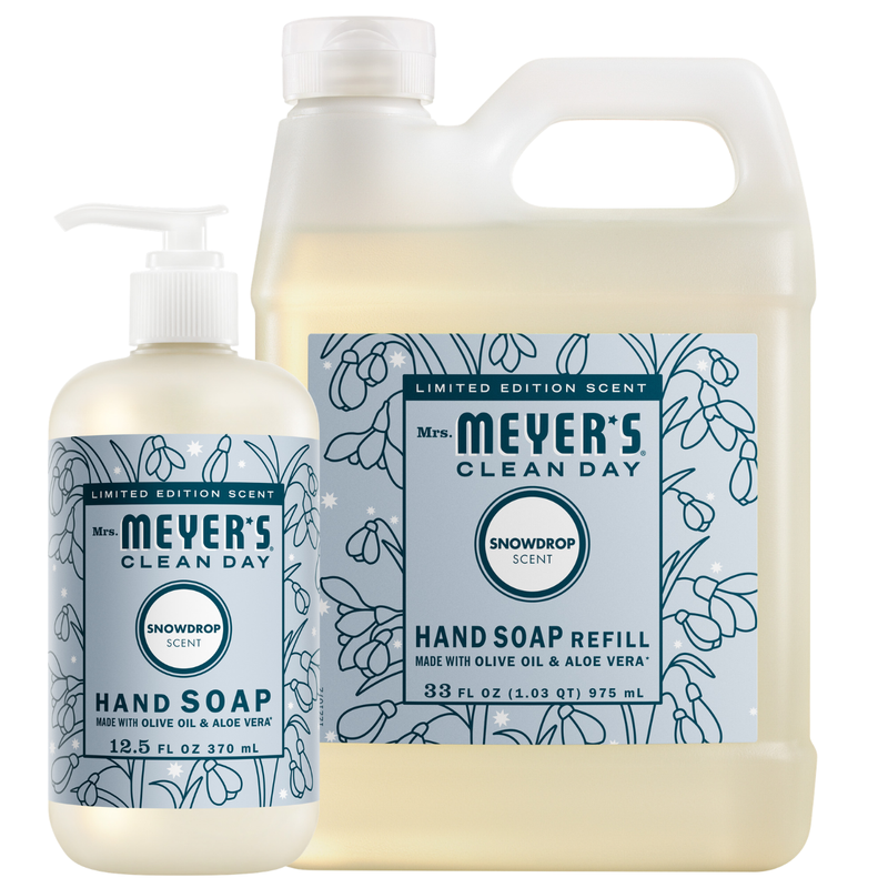 Snowdrop Liquid Hand Soap &amp; Refill Set