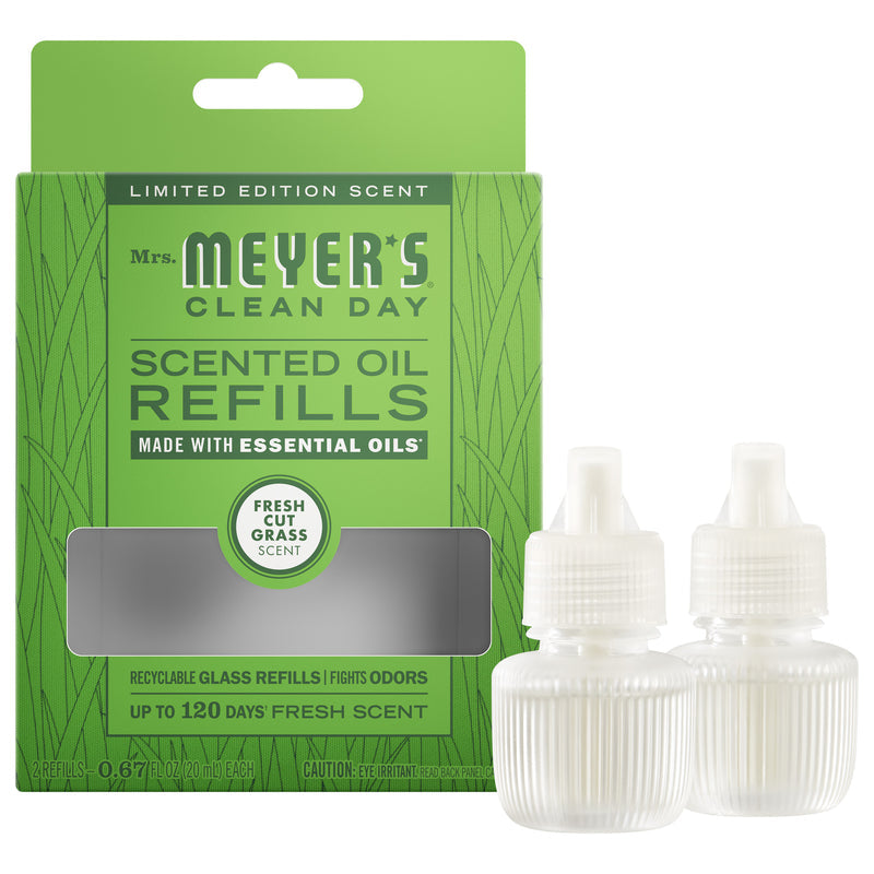 Fresh Cut Grass Plug In Scented Oil Refill 2-Pack