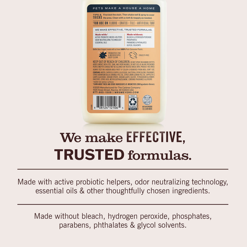 Orange Blossom Pet Stain &amp; Odor Fighter