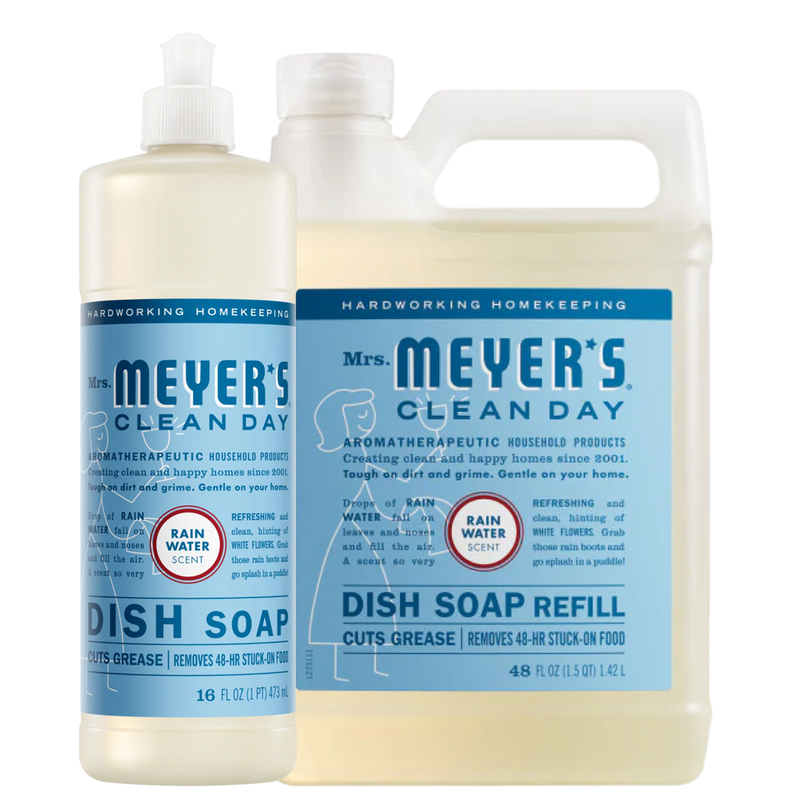 Rain Water Dish Soap &amp; Refill Set