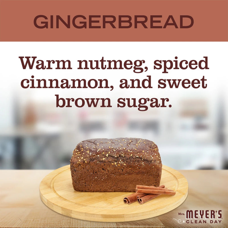 Gingerbread Tin Candle