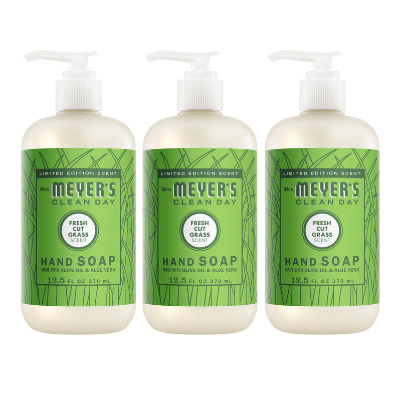 Fresh Cut Grass Liquid Hand Soap 3-count Bundle 