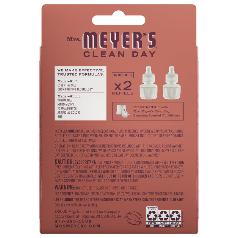 Fall Leaves Plug In Scented Oil Refill 2-Pack