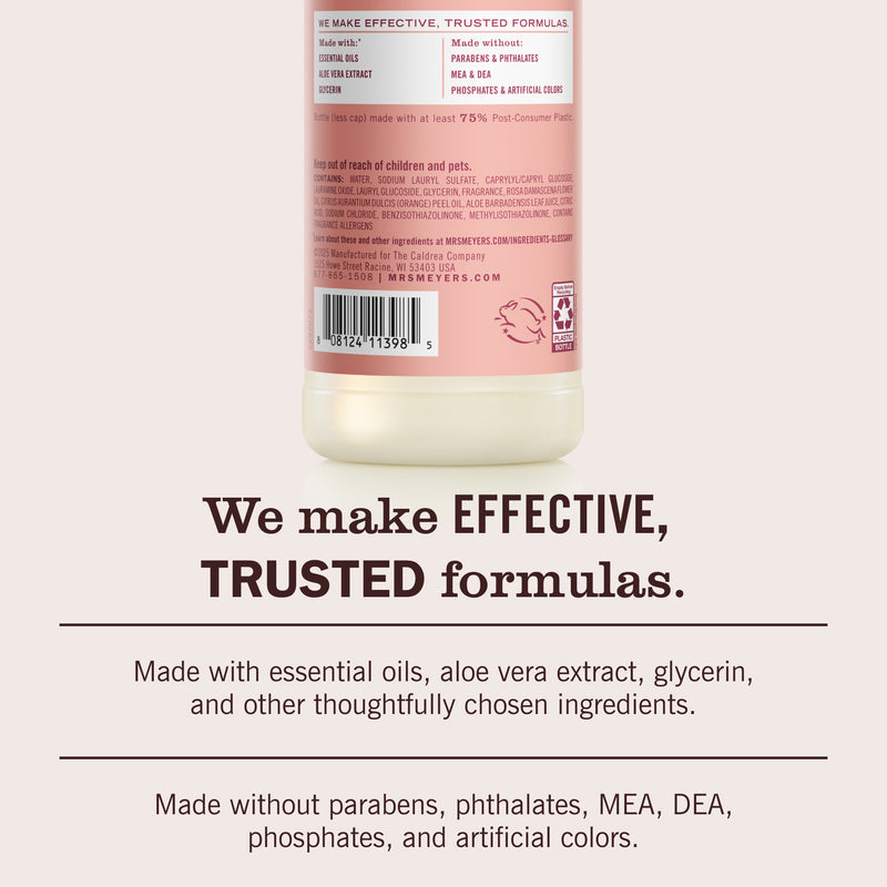 Rose Dish Soap | Mrs. Meyer's