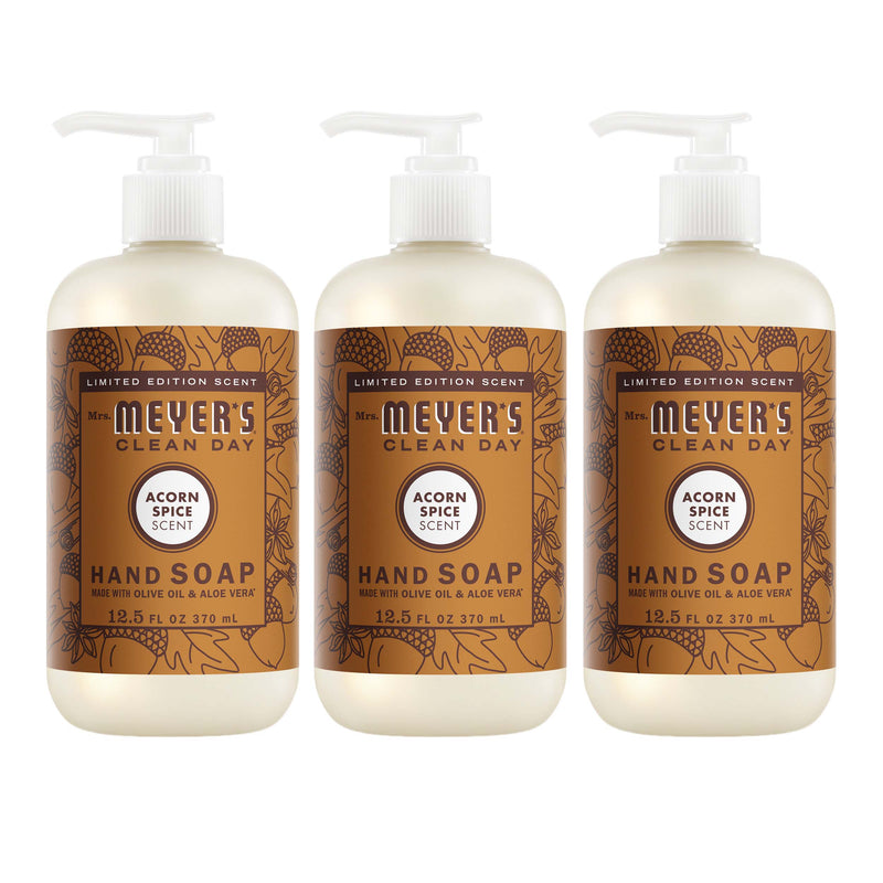 Acorn Spice Liquid Hand Soap 3-count Bundle 