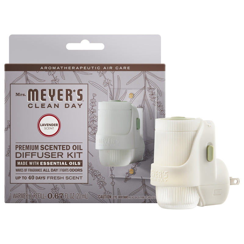 Lavender Plug In Scented Oil Warmer With Refill