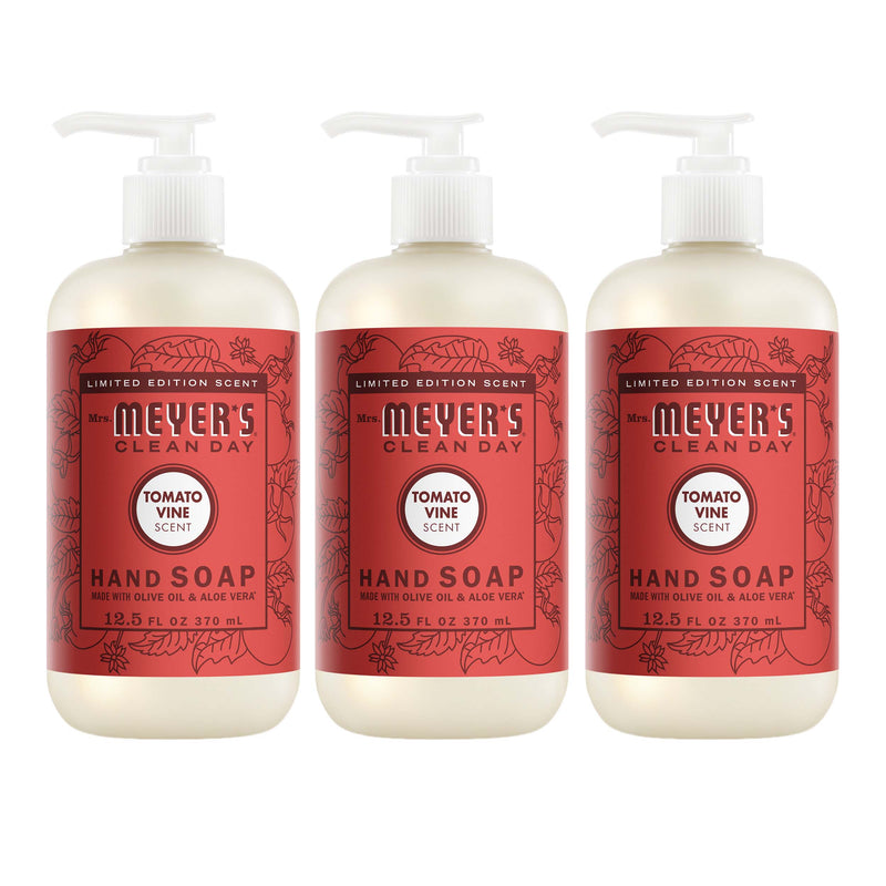 Tomato Vine Liquid Hand Soap 3-count Bundle 