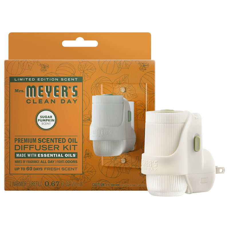 Sugar Pumpkin Plug In Scented Oil Warmer With Refill