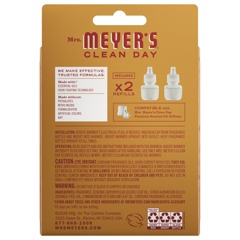 Apple Cider Plug In Scented Oil Refill 2-Pack