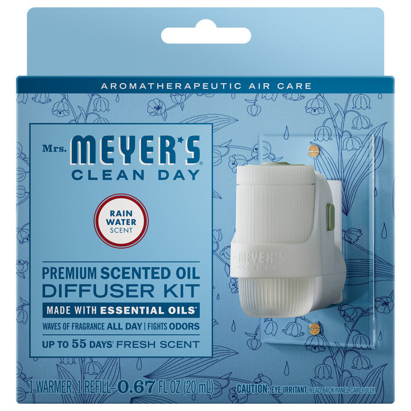 Rain Water Plug In Scented Oil Warmer With Refill