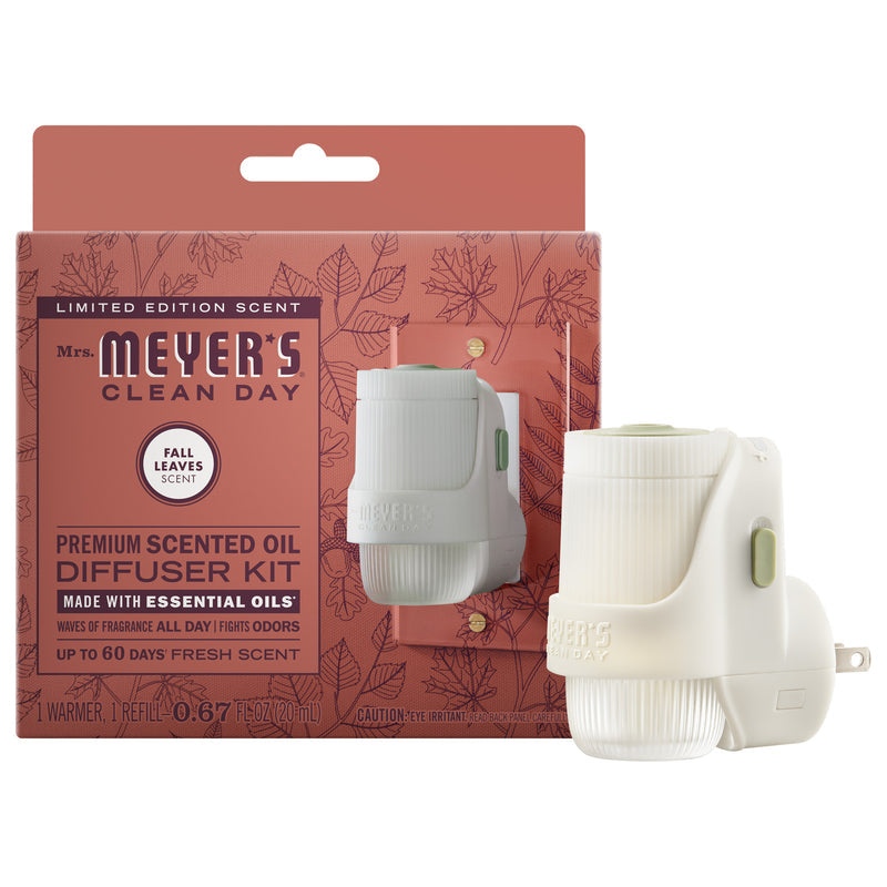 Fall Leaves Plug In Scented Oil Warmer With Refill