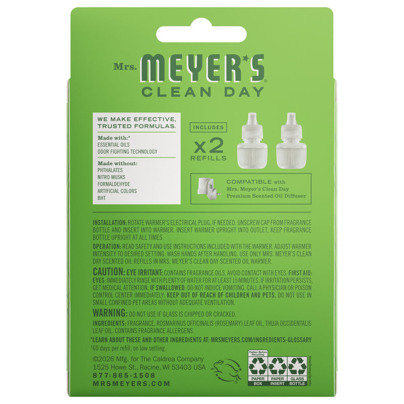 Fresh Cut Grass Plug In Scented Oil Refill 2-Pack