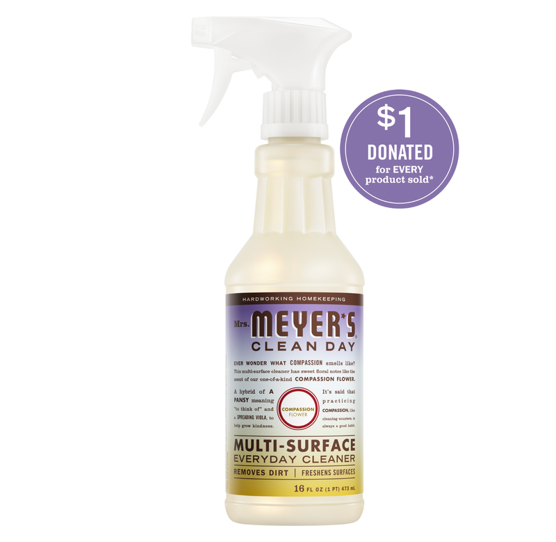 Compassion Flower Multi-Surface Everyday Cleaner | Mrs. Meyer's