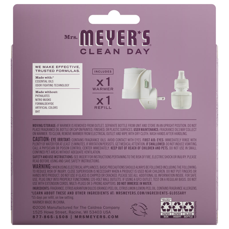 Elderberry Plug In Scented Oil Warmer With Refill