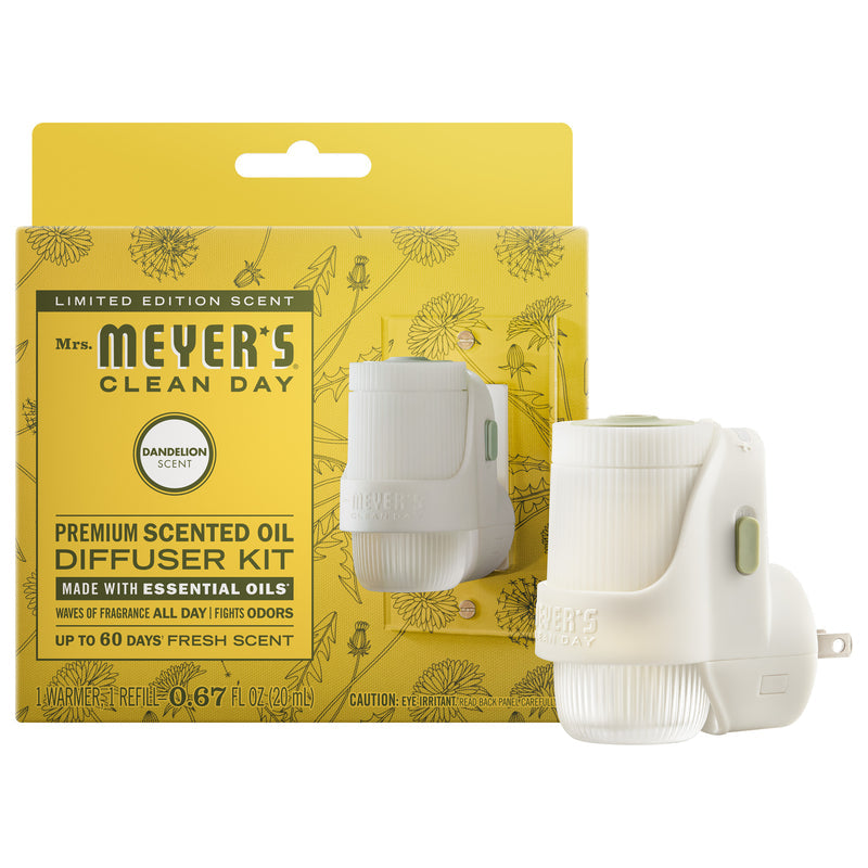 Dandelion Plug In Scented Oil Warmer With Refill