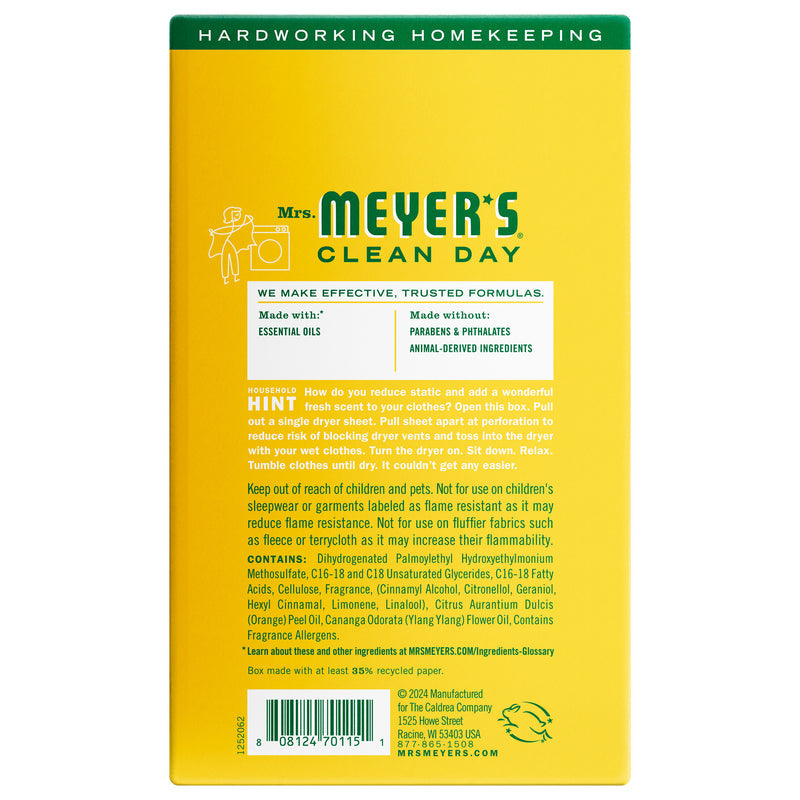 Honeysuckle Dryer Sheets